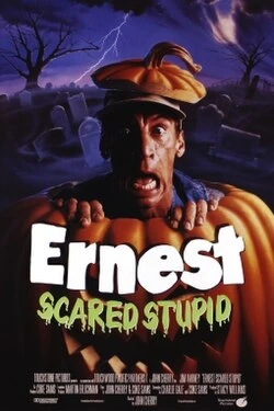 Ernest Scared Stupid poster