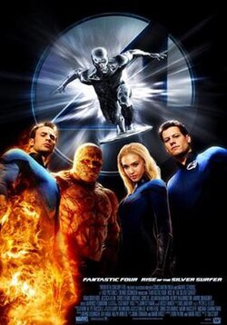 Fantastic Four: Rise of the Silver Surfer poster