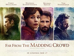 Far from the Madding Crowd poster
