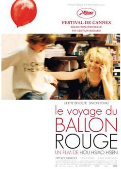 Flight of the Red Balloon poster