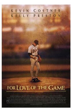 For Love of the Game poster