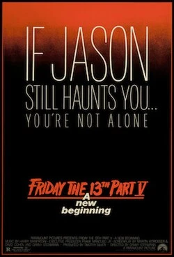 Friday the 13th: A New Beginning poster