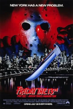 Friday the 13th Part VIII: Jason Takes Manhattan poster
