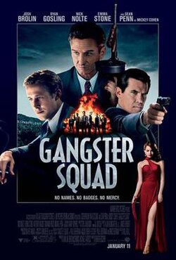 Gangster Squad poster