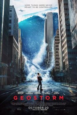 Geostorm poster