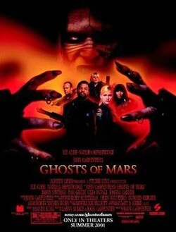 Ghosts of Mars poster
