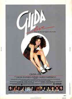 Gilda Live poster