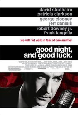 Good Night, and Good Luck. poster
