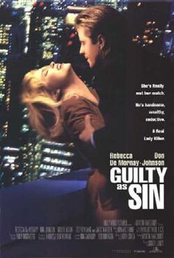 Guilty as Sin poster