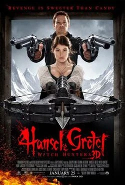 Hansel & Gretel: Witch Hunters poster