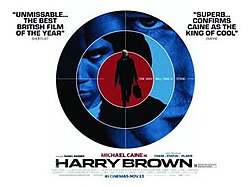 Harry Brown poster