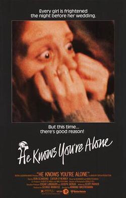 He Knows You're Alone poster