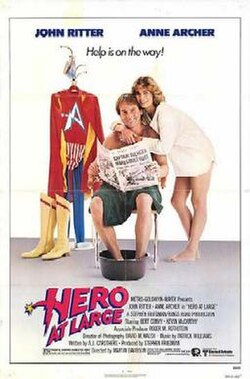 Hero at Large poster