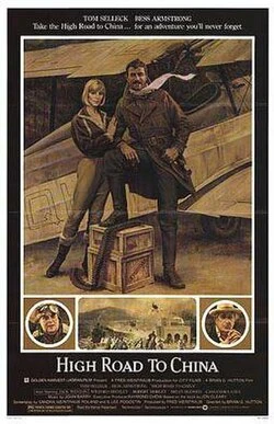 High Road to China poster