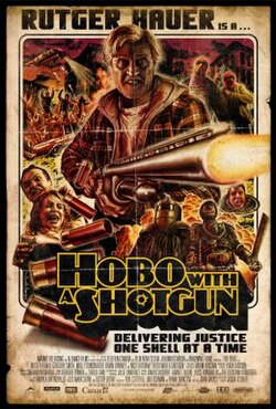 Hobo with a Shotgun poster