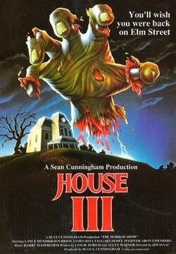 House III: The Horror Show poster