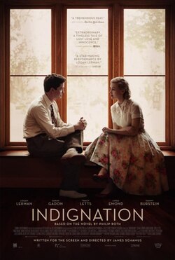 Indignation poster