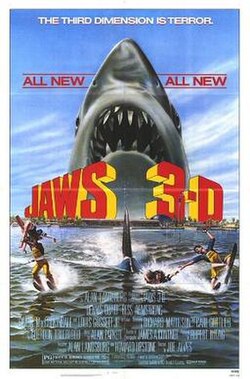 Jaws 3-D poster