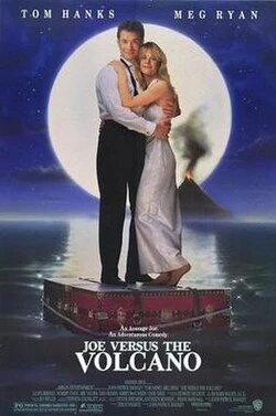 Joe Versus the Volcano poster