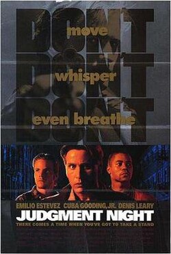 Judgment Night poster