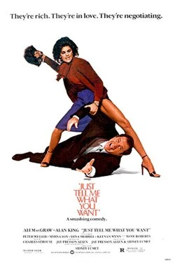 Just Tell Me What You Want poster