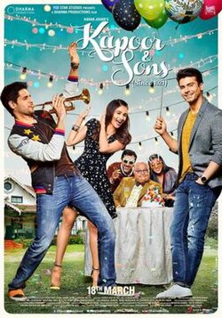 Kapoor & Sons poster