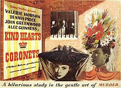 Kind Hearts and Coronets poster