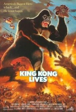 King Kong Lives poster