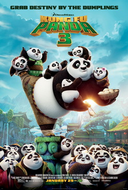 Kung Fu Panda 3 poster