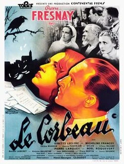 Le Corbeau poster
