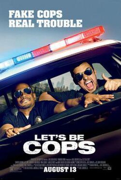 Let's Be Cops poster