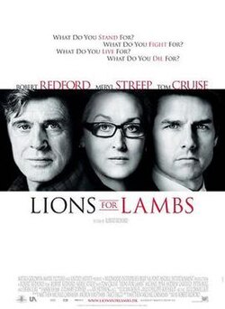 Lions for Lambs poster