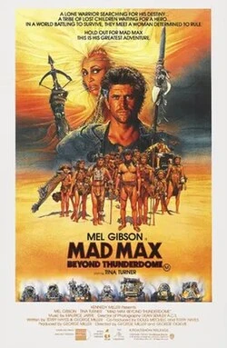 Mad Max Beyond Thunderdome poster
