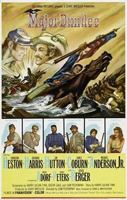 Major Dundee poster