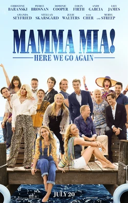 Mamma Mia! Here We Go Again poster