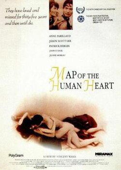 Map of the Human Heart poster