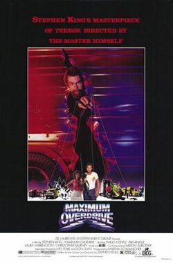 Maximum Overdrive poster