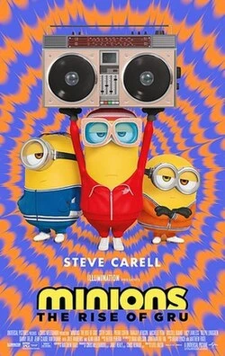 Minions: The Rise of Gru poster