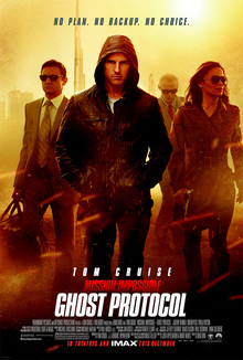 Mission: Impossible - Ghost Protocol poster