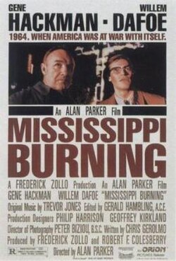 Mississippi Burning poster