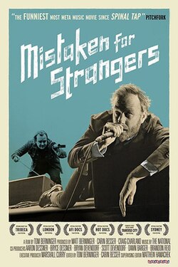 Mistaken for Strangers poster