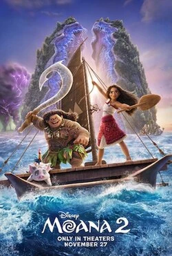 Moana 2 poster