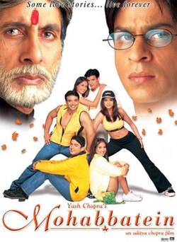 Mohabbatein poster