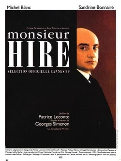 Monsieur Hire poster