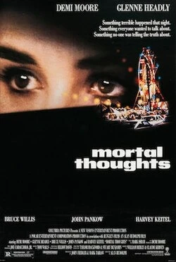 Mortal Thoughts poster