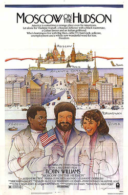 Moscow on the Hudson poster