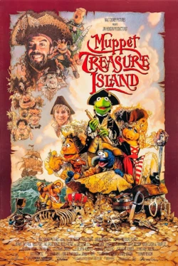 Muppet Treasure Island poster