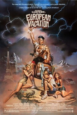 National Lampoon's European Vacation poster