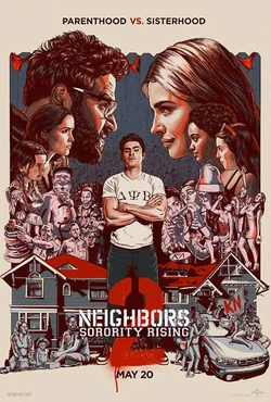 Neighbors 2: Sorority Rising poster