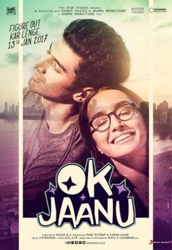 OK Jaanu poster